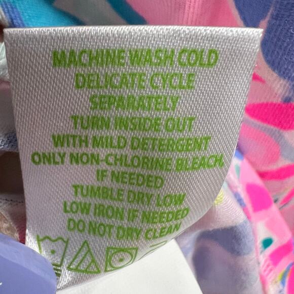 Lilly Pulitzer Jia Tank Top XS Pink It was All A Dream Floral Preppy Resort - Picture 12 of 14